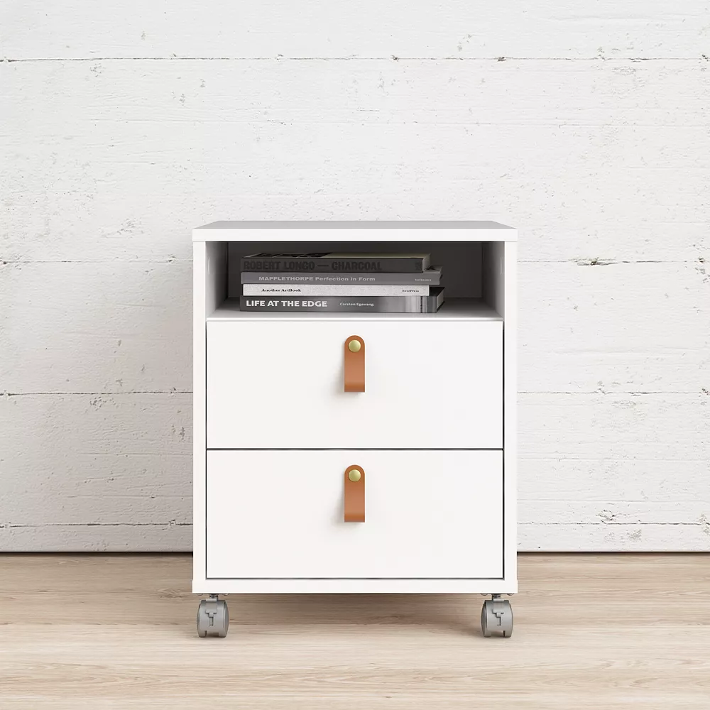 Tvilum Winston 2-Drawer Mobile Cabinet 5 Tvilum Winston 2-Drawer Mobile Cabinet - Image 3