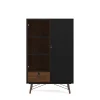 Tvilum Ry 1-Drawer & 1-Door China Cabinet 1 Tvilum Ry 1-Drawer & 1-Door China Cabinet -The Novogratz Shop 5815259