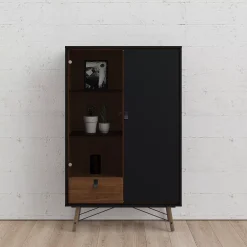 Tvilum Ry 1-Drawer & 1-Door China Cabinet -The Novogratz Shop 5815259 ALT8