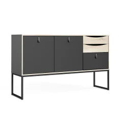 Tvilum 3 Drawer, 2 Door Sideboard -The Novogratz Shop 5815279 ALT2