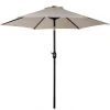 Sunnydaze Decor Sunnydaze 7.5 Ft Aluminum Patio Umbrella With Tilt And Crank - Beige -The Novogratz Shop 5817657