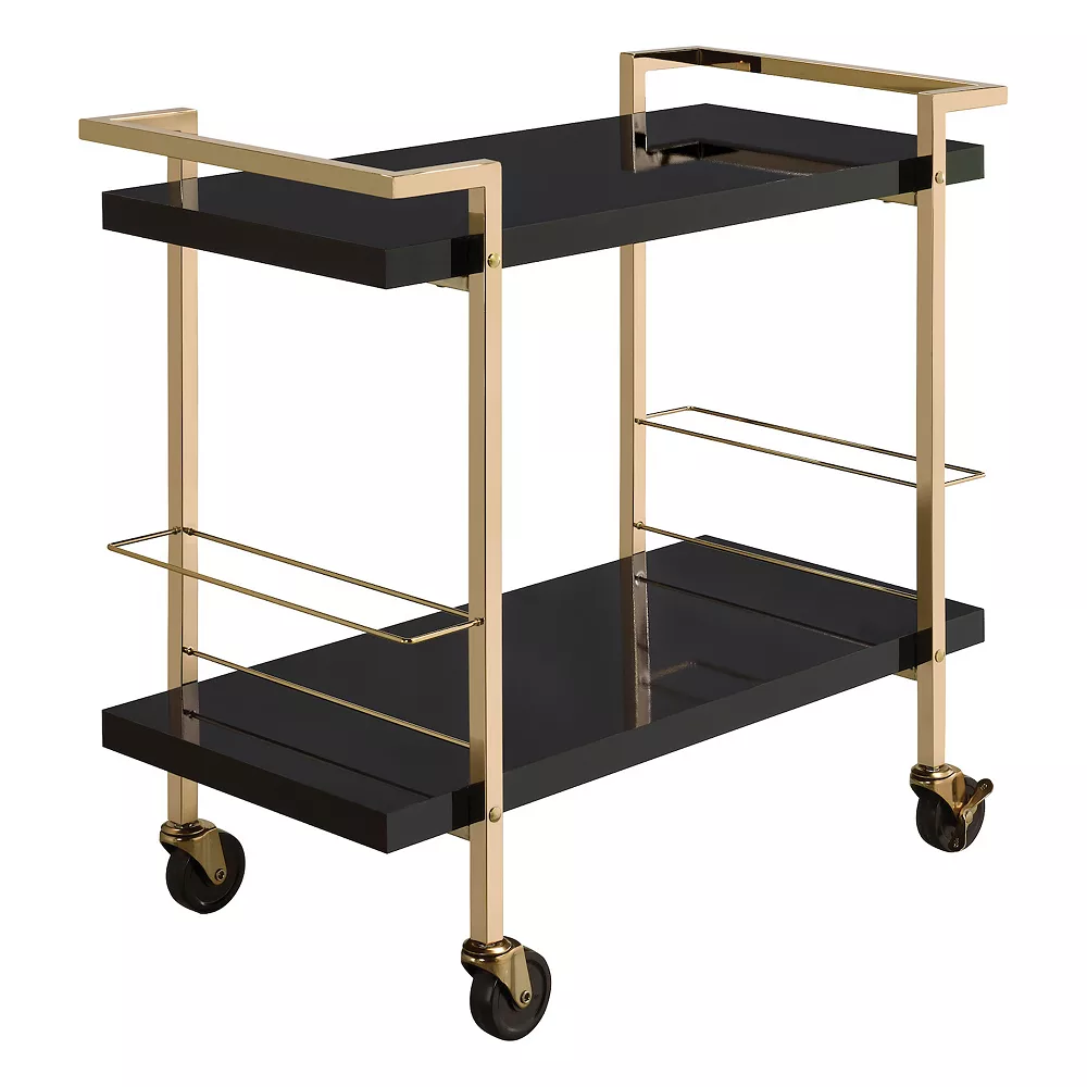 OSP Home Furnishings Alios Serving Cart 3 OSP Home Furnishings Alios Serving Cart