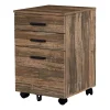 Monarch 3-Drawer Filing Cabinet -The Novogratz Shop 5850634 Brown