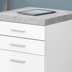 Monarch 3-Drawer Filing Cabinet -The Novogratz Shop 5850635 ALT2