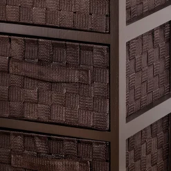 Honey-Can-Do Small Storage Woven End Table -The Novogratz Shop 5882177 ALT