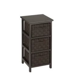 Honey-Can-Do Small Storage Woven End Table -The Novogratz Shop 5882177 ALT15