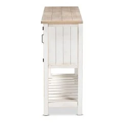 Baxton Studio Deacon Buffet Console Table 11 Baxton Studio Deacon Buffet Console Table -The Novogratz Shop 5882332 ALT4