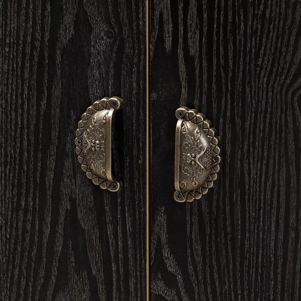 Baxton Studio Denali Storage Cabinet 7 Baxton Studio Denali Storage Cabinet - Image 5