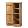 Baxton Studio Eren Shoe Cabinet Floor Decor -The Novogratz Shop 5882339