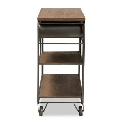 Baxton Studio Grant Trolley Cart -The Novogratz Shop 5882351 ALT4