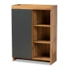 Baxton Studio Caspian Shoe Cabinet Floor Decor -The Novogratz Shop 5883443