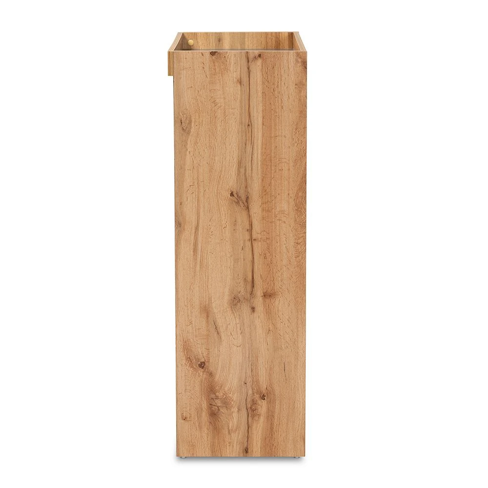 Baxton Studio Caspian Shoe Cabinet Floor Decor 6 Baxton Studio Caspian Shoe Cabinet Floor Decor - Image 4