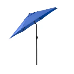 Astella 9-ft. Steel Market Push-Button Tilt Patio Umbrella -The Novogratz Shop 5884146 ALT