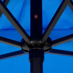 Astella 9-ft. Steel Market Push-Button Tilt Patio Umbrella -The Novogratz Shop 5884146 ALT4