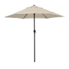 Astella 9-ft. Steel Market Push-Button Tilt Patio Umbrella 2 Astella 9-ft. Steel Market Push-Button Tilt Patio Umbrella -The Novogratz Shop 5884146 Antique Beige