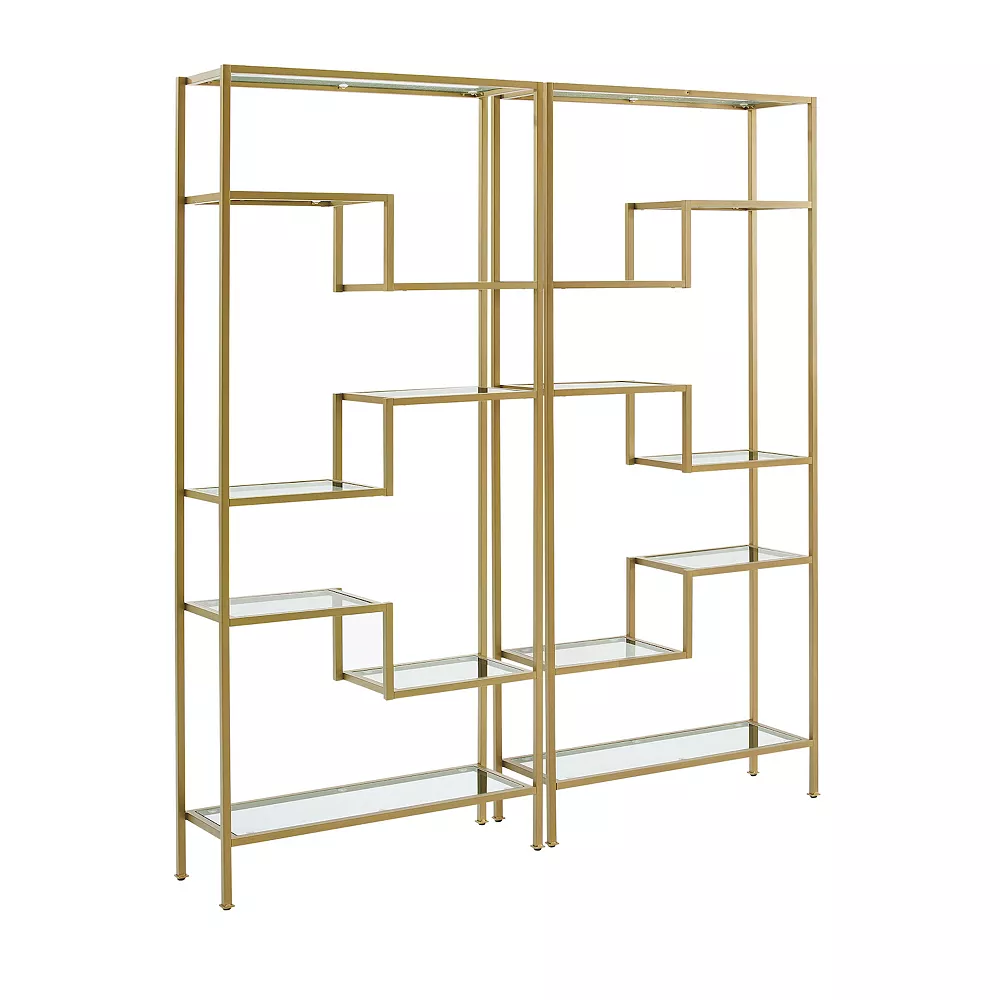 Crosley Sloane Etagere 2-piece Set 3 Crosley Sloane Etagere 2-piece Set