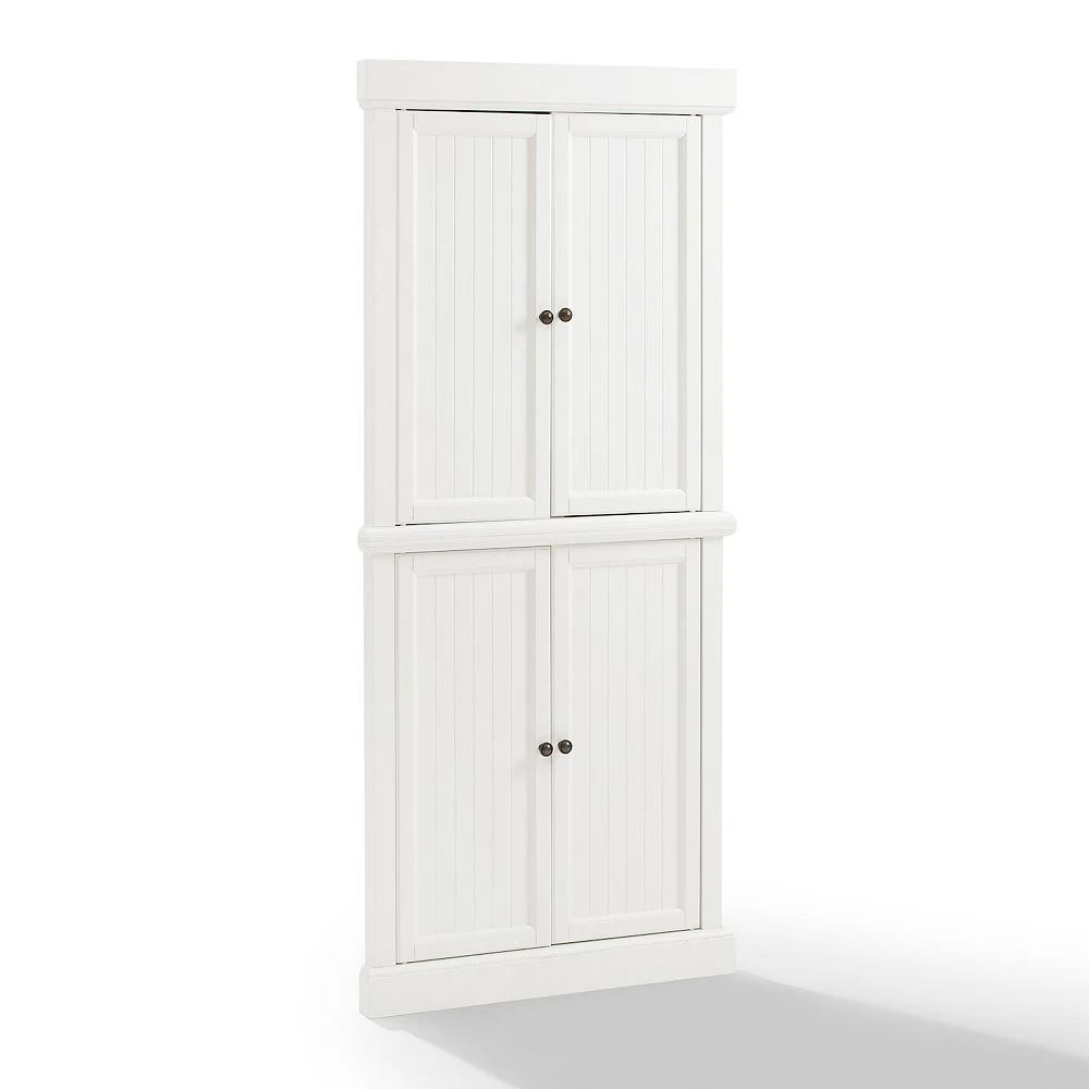 Crosley Shoreline Tall Corner Pantry 3 Crosley Shoreline Tall Corner Pantry