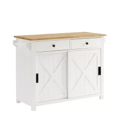 Crosley Laurel Kitchen Island/Cart -The Novogratz Shop 5891361 ALT3