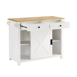 Crosley Laurel Kitchen Island/Cart -The Novogratz Shop 5891361 ALT4