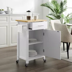 Crosley Compact Kitchen Island/Cart -The Novogratz Shop 5891386 ALT2