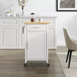 Crosley Compact Kitchen Island/Cart -The Novogratz Shop 5891386 ALT3