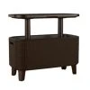 Keter Bevy Bar 17 Gallon Cooler With Pop-Up Table Top Bar Cart, Rattan Brown -The Novogratz Shop 5893862