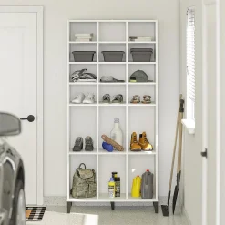 Systembuild Evolution Flex Shoe Storage Cabinet -The Novogratz Shop 5944766 ALT5
