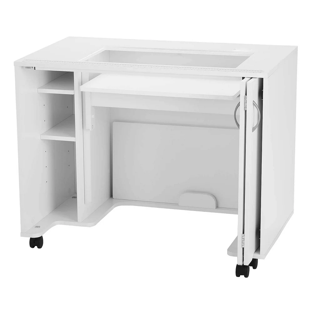 Arrow Sewing Cabinets Arrow Sewing Airlift Cabinet - White 3 Arrow Sewing Cabinets Arrow Sewing Airlift Cabinet - White
