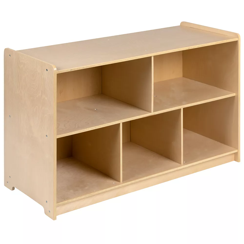 Flash Furniture 5 Cubby Storage Cabinet 3 Flash Furniture 5 Cubby Storage Cabinet