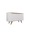MANHATTAN COMFORT Tudor Sideboard -The Novogratz Shop 6018560 White Matte Maple
