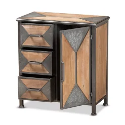 Baxton Studio Laurel Accent Storage Cabinet -The Novogratz Shop 6022300 ALT2
