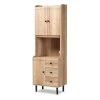 Baxton Studio Patterson Kitchen Cabinet -The Novogratz Shop 6022306