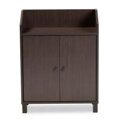 Baxton Studio Rossin Shoe Cabinet 10 Baxton Studio Rossin Shoe Cabinet -The Novogratz Shop 6022360 ALT3
