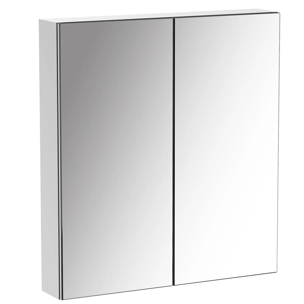 Kleankin Bathroom Mirrored Cabinet 24"x26" Stainless Steel Frame Medicine Cabinet Wall Mounted Storage Organizer With Double Doors Silver 3 Kleankin Bathroom Mirrored Cabinet 24"x26" Stainless Steel Frame Medicine Cabinet Wall Mounted Storage Organizer With Double Doors Silver