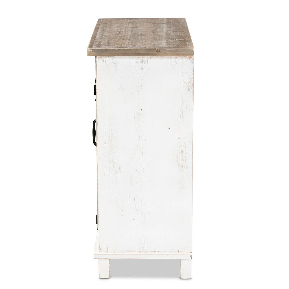 Baxton Studio Faron Storage Cabinet 7 Baxton Studio Faron Storage Cabinet - Image 5