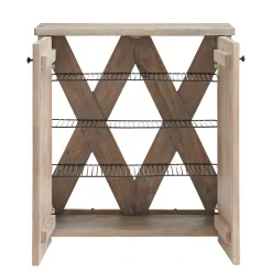 Alaterre Furniture Castleton Shoe Cabinet Floor Decor -The Novogratz Shop 6036914 ALT12