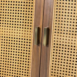 Hulala Home Lawa Solid And Manufactured 2-Door Accent Cabinet -The Novogratz Shop 6179830 ALT2