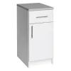 Prepac Elite Tall Base Cabinet -The Novogratz Shop 748170 White