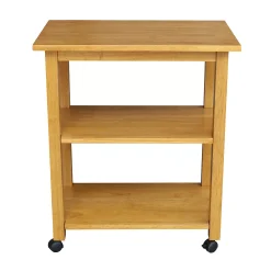 International Concepts 2-Shelf Microwave Cart -The Novogratz Shop 814823 ALT4